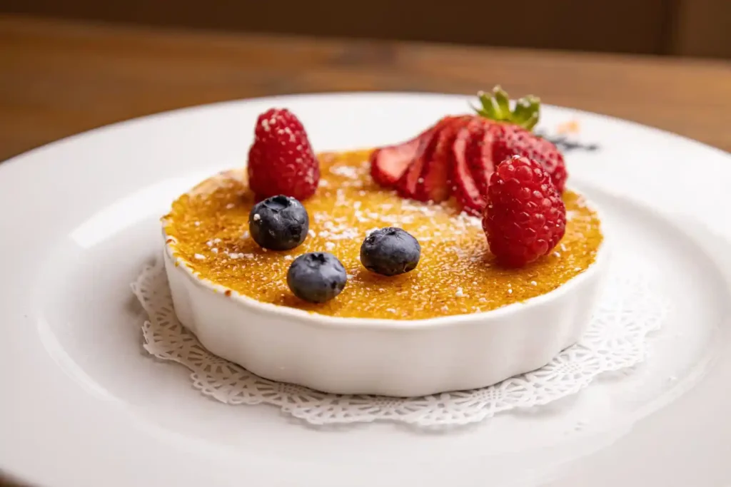 Dessert Menu Creme Brulee Adega Gaucha Brazilian Steakhouse