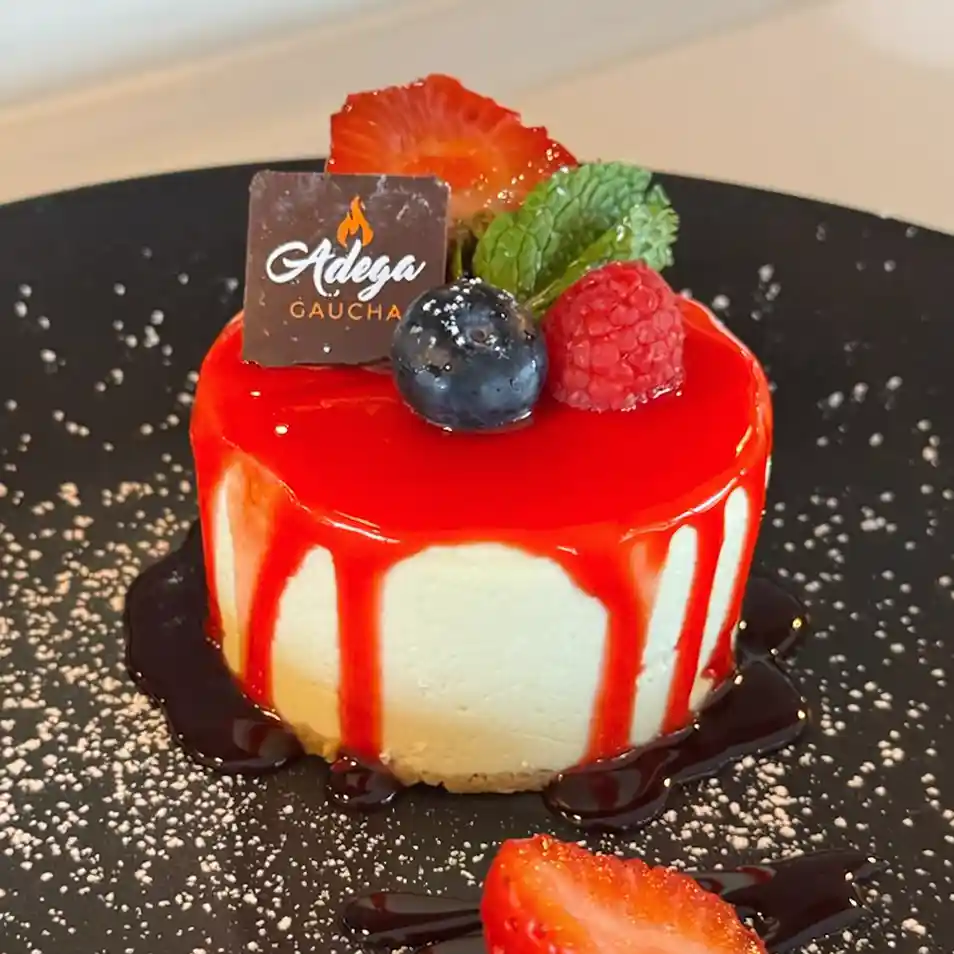 Brazilian steakhouse in Kissimmee Strawberry Cheesecake