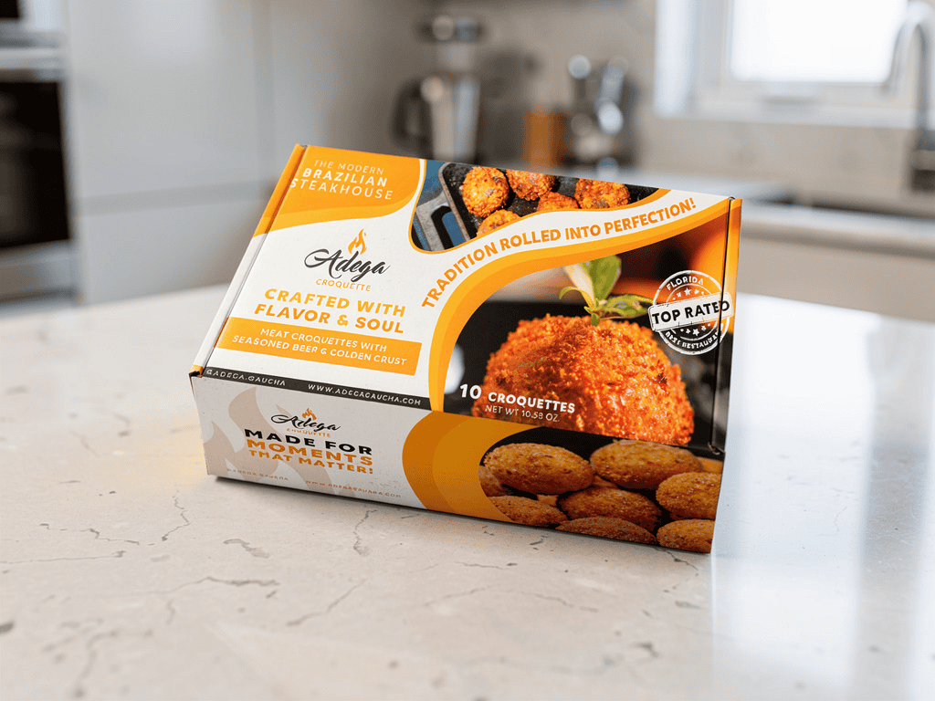 Adega Croquettes — kitchen counter gray