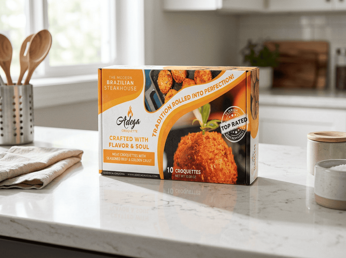 Adega Croquettes — kitchen counter white