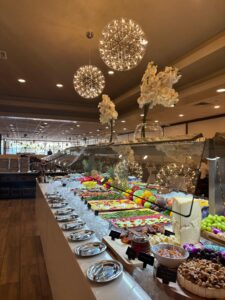 This image shows the catering of Best Restaurant for Dine Out Lauderdale at Adega Gaucha.