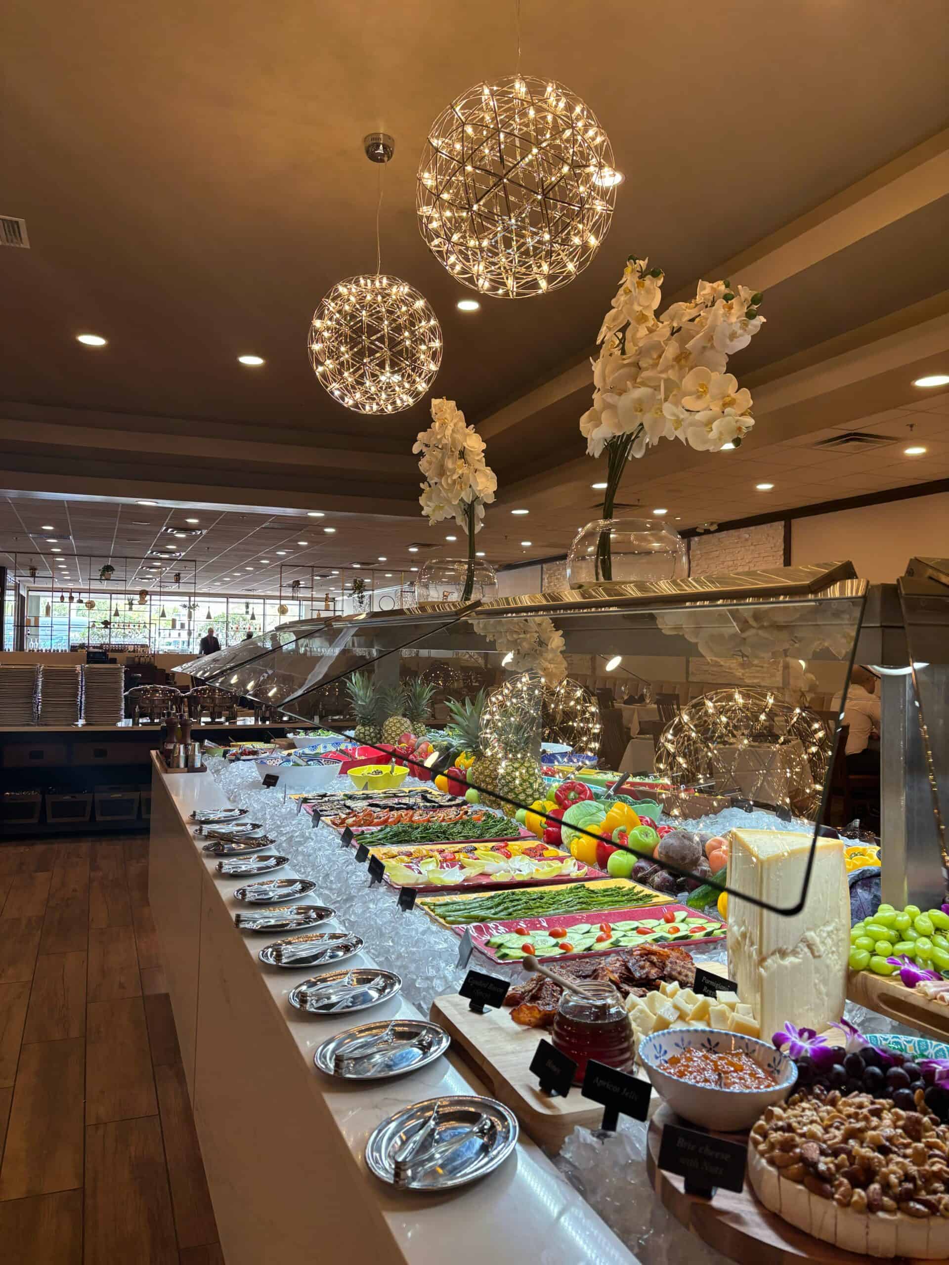 This image shows the catering of Best Restaurant for Dine Out Lauderdale at Adega Gaucha.