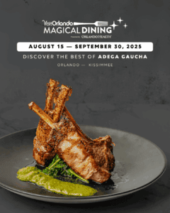 This image shows the Best Restaurants for Magical Dining Orlando Event.