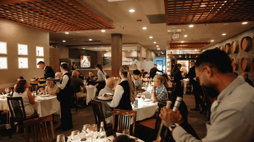 brazilian restaurant view at Adega Gaucha